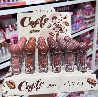 Lip gloss Coffee Vivai Cores separar que estevem disponível