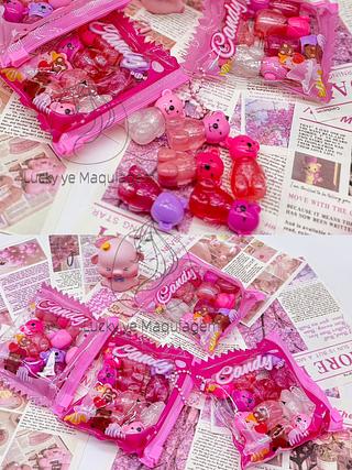 Candy Brilho Labial Sacola Com Gloss Amor Anjo