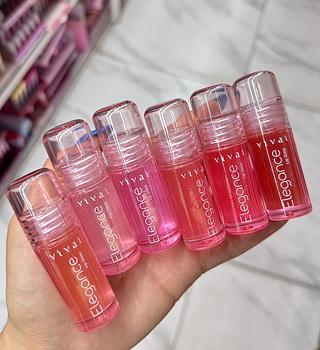 Lip Gloss Elegance Vivai Cores separar que estevem disponíveis