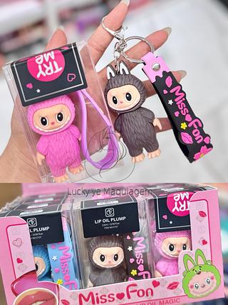 LIP GLOSS LAFUFU COM CHAVEIRO (COR SORTIDO)