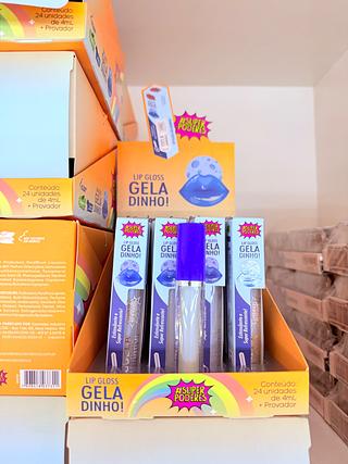 Lip gloss Geladinho Super Poderes