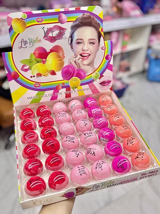 Lip balm Tango Cores separar que estevem disponível