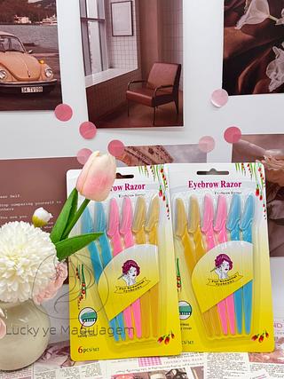 Kit de 6pcs Navalha para sobrancelha