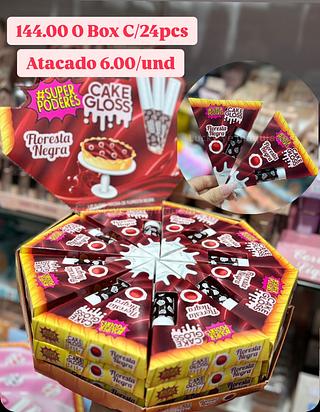 Cake gloss Floresta Negea BLACK FRIDAY Super poderes