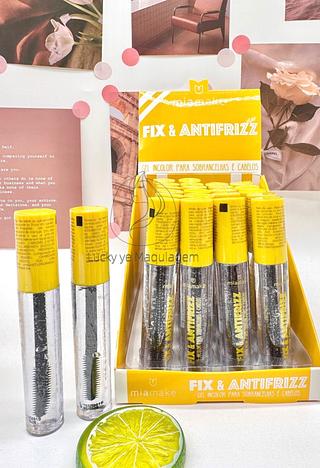 Antifrizz Gel incolor para sobrancelha e cabelo Mia make