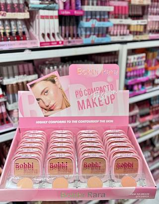 Pó Compacto Com esponja Bobbi Rara Cores separar que estevem disponíveis