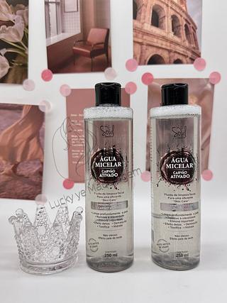 Água micelar Carvão Ativado Soul