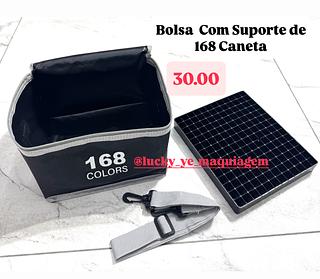 Bolsa com suporte de Canetas