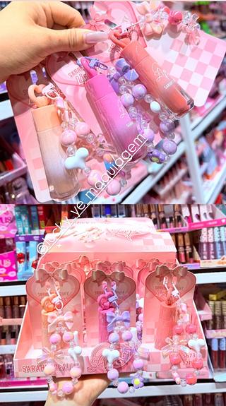 Lip Gloss Com Chaveiro Sarah’s Beauty
