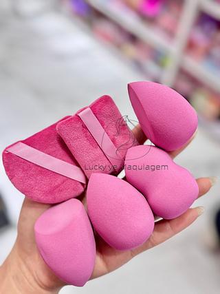 Kit esponja para maquiagem