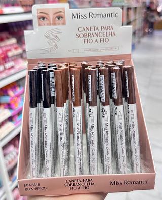 CANETA PARA SOBRANCELHAS MISS ROMANTIC CORES SEPARAR QUE ESTEVEM DISPONIVEIS