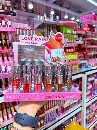 GLOSS LABIAL LOVE RAIN CORES SEPARAR QUE ESTEVEM DISPONIVEIS