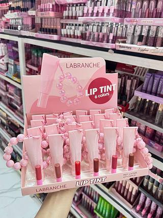 Lip Gloss Tint Labranche Cores separar que estevem disponível