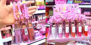 Lip Gloss Com Chaveiro Yoyomaquiamor Cores separar que estevem disponível