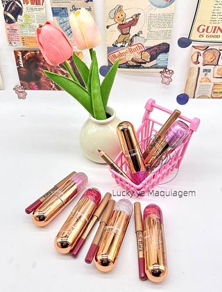 Lip Gloss com Lapis de Boca Bobbi Rara ( Cor Sortido )