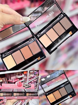 Sombra para sobrancelha Dhermosa Cores separar que estevem disponíveis