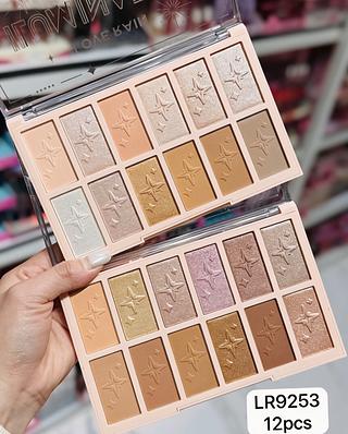 Paleta de sombra Love Rain Cores separar que estevem disponível