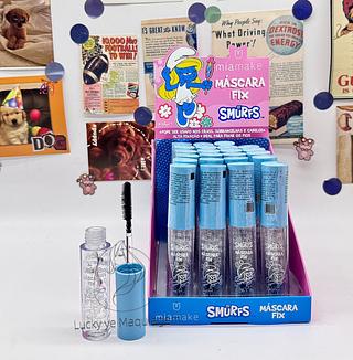 Máscara para cílio sobrancelha Smurf Mia make