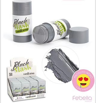 Black Wash Carvão Ativado Febella