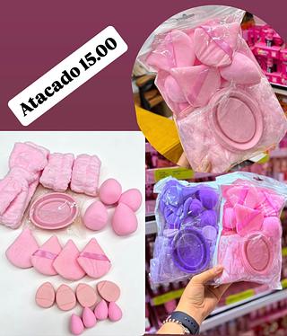 KIT ESPONJA CORES SEPARAR QUE ESTEVEM DISPONIVEIS