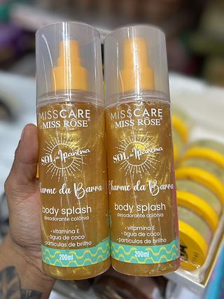Body Splash Charme da Barra miss rose
