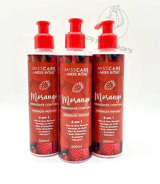 Hidratante Corporal Morango Miss Rose