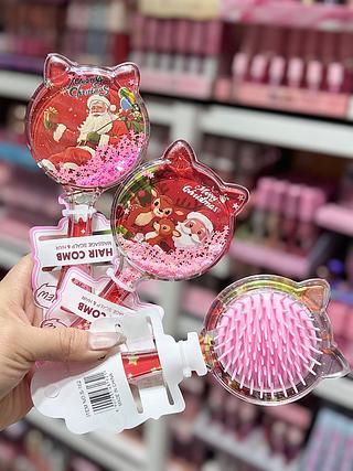 Escova de cabelo Natal