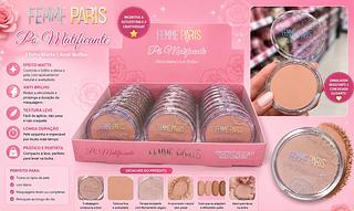 PÓ COMPACTO FEMME PARIS CORES SEPARAR QUE ESTEVEM DISPONIVEIS (FOTO ILUSTRATIVAS )