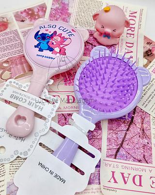 Escova de cabelo Stitch Infantil ( Cor Sortido )