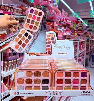 PALETA DE SOMBRA YVISIY CORES SEPARAR QUE ESTEVEM DISPONIVEIS