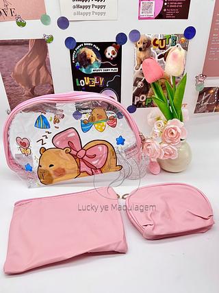 Bolsa necessaire Capivara kit